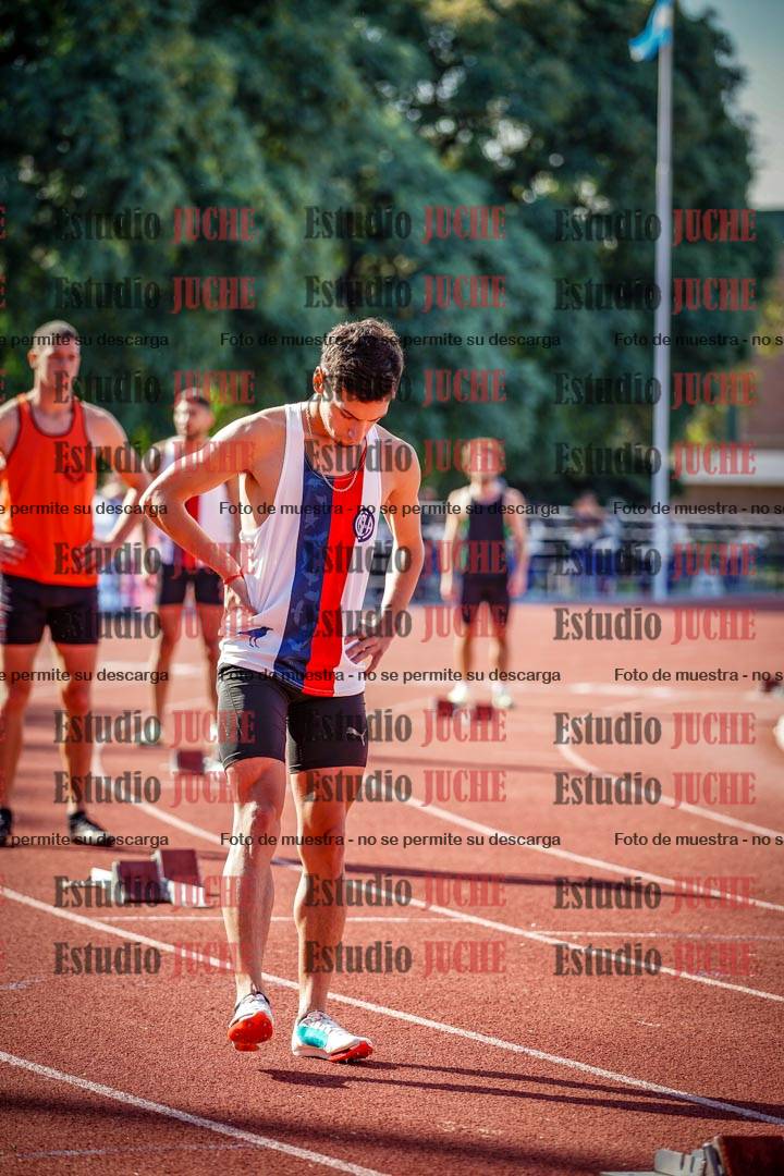 Fotos de los 400 m llanos de varones