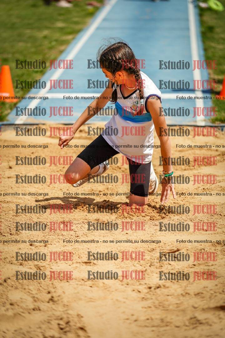 Fotos del salto en largo de mujeres - U12