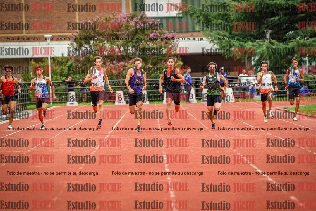 Fotos de los 200 m de varones