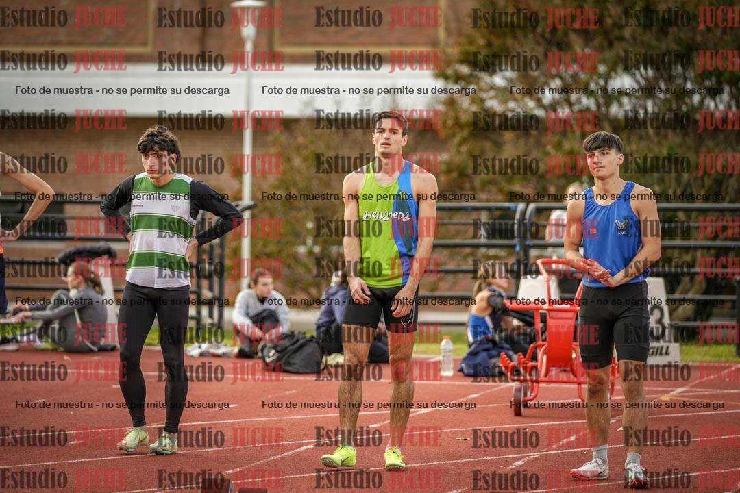 Fotos de los 100 m llanos de varones - FINAL