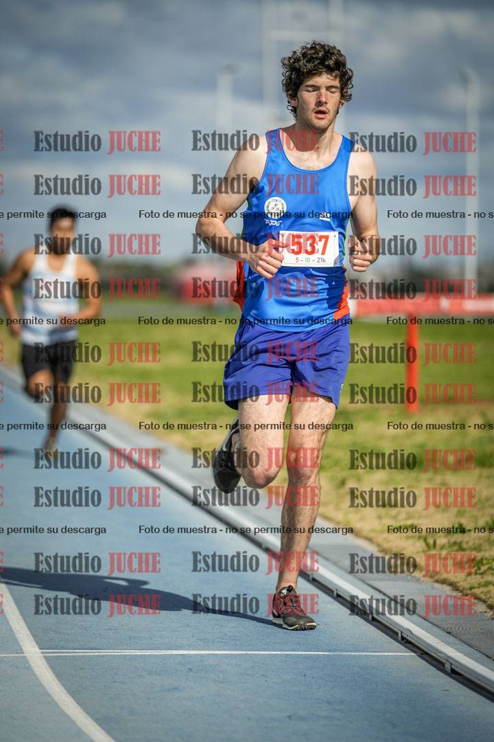 Fotos de los 5000 m llanos de varones