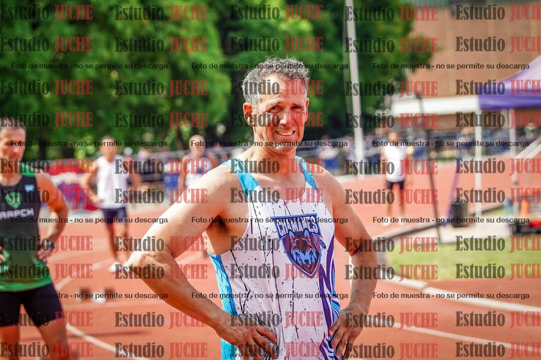 Fotos de los 400 m llanos de varones
