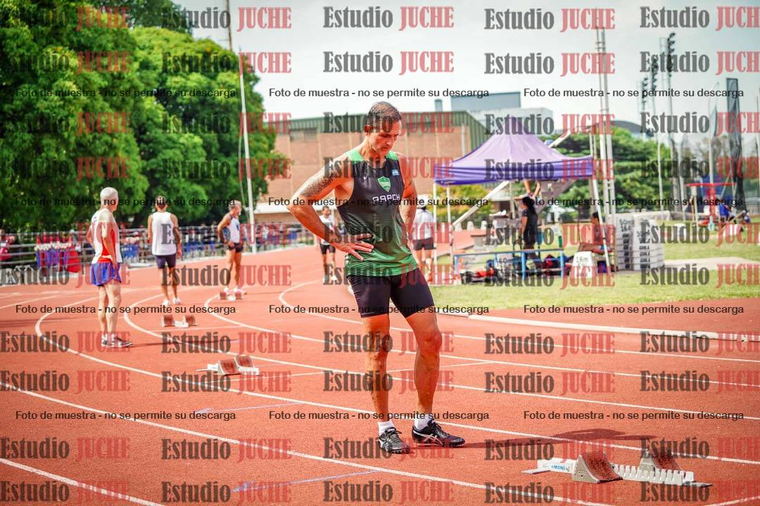 Fotos de los 400 m llanos de varones