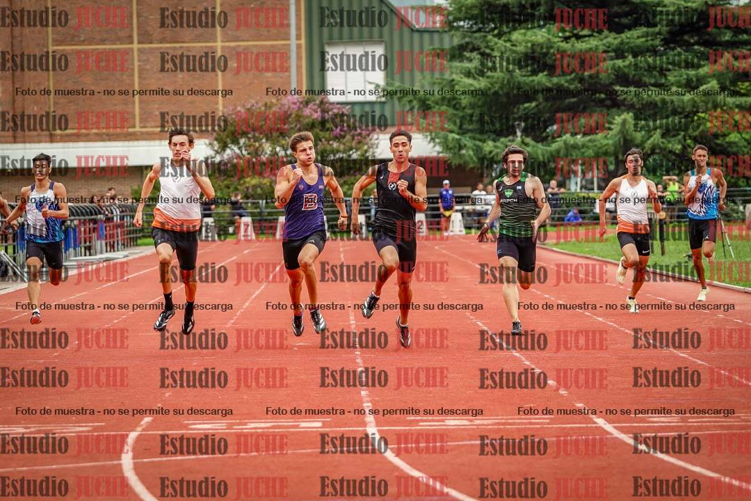 Fotos de los 200 m de varones