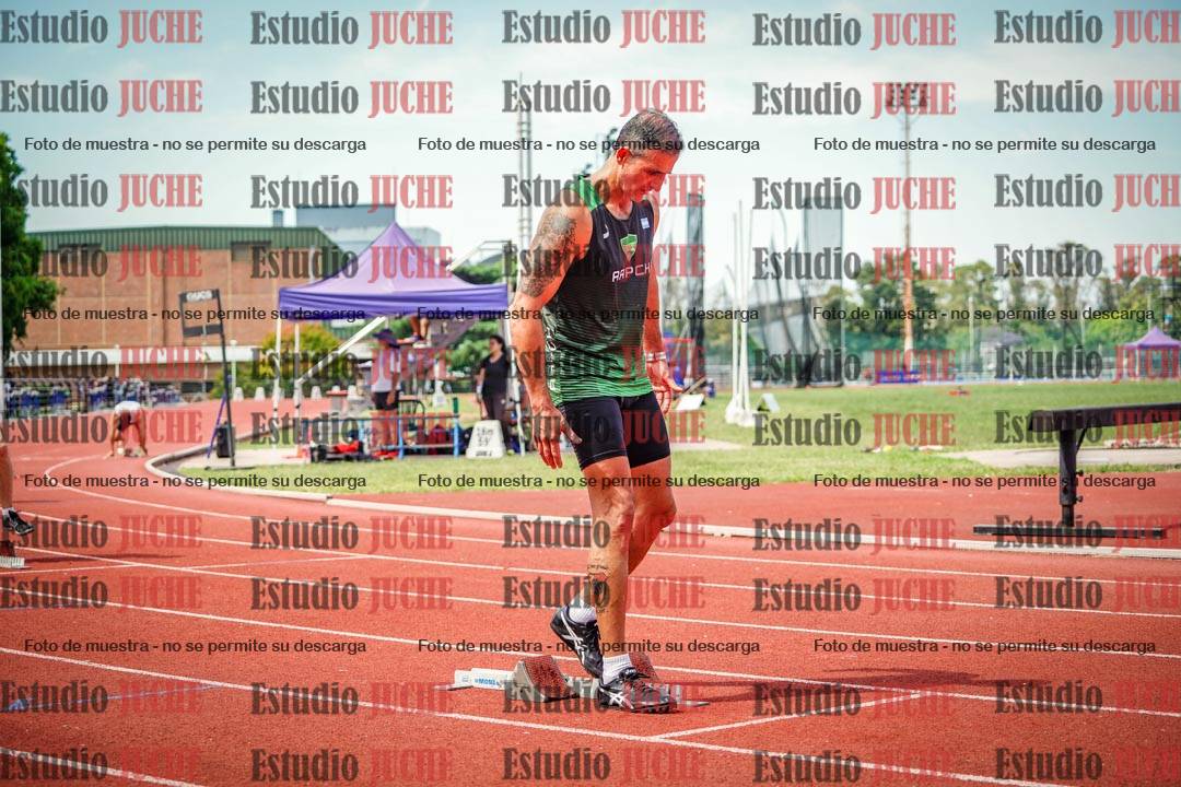 Fotos de los 400 m llanos de varones