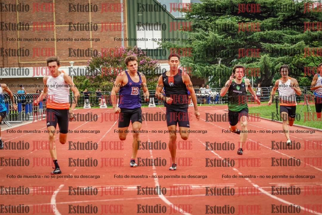 Fotos de los 200 m de varones