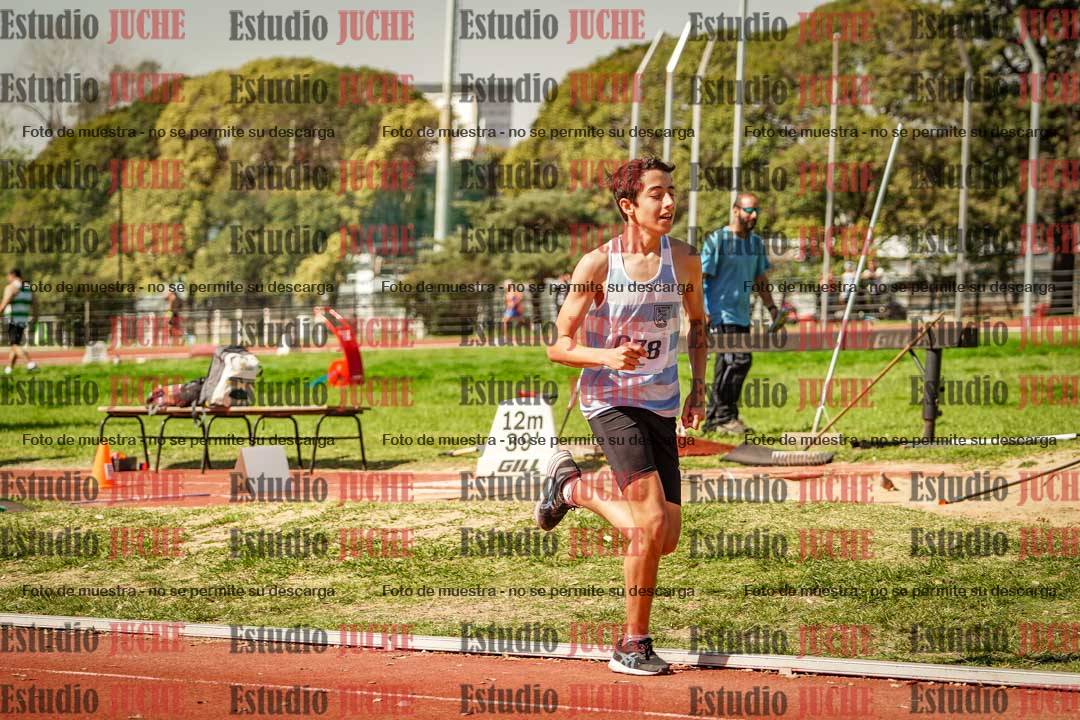 Fotos de los 1500 m llanos de varones