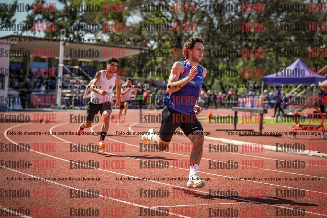 Fotos de los 400 m llanos de varones