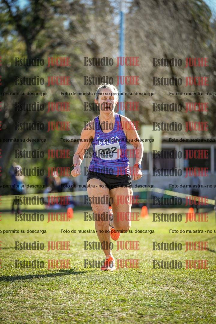 Fotos de la llegada del cross de 1500 m