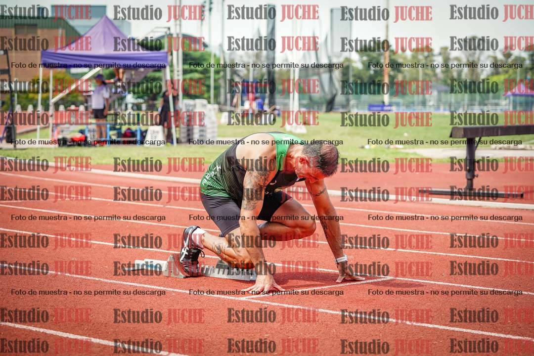 Fotos de los 400 m llanos de varones