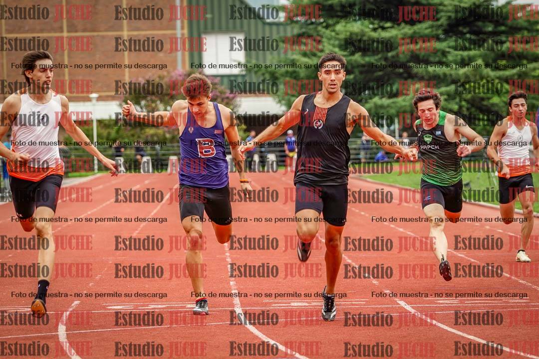 Fotos de los 200 m de varones