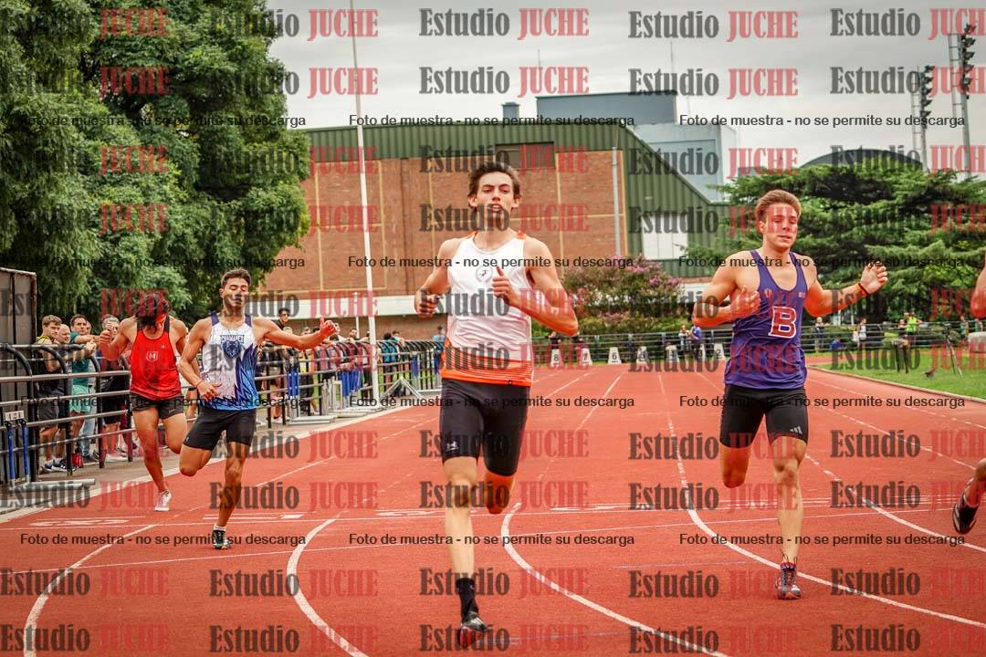 Fotos de los 200 m de varones