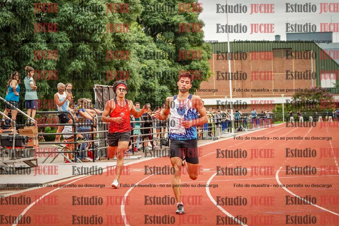 Fotos de los 200 m de varones