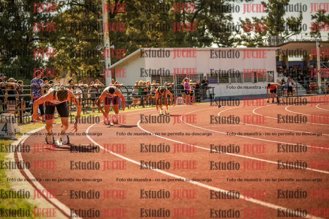 Fotos de los 400 m llanos de varones