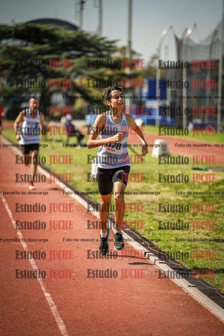 Fotos de los 1500 m llanos de varones
