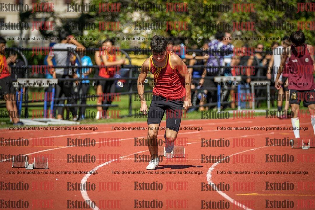 Fotos de los 200 m llanos de varones