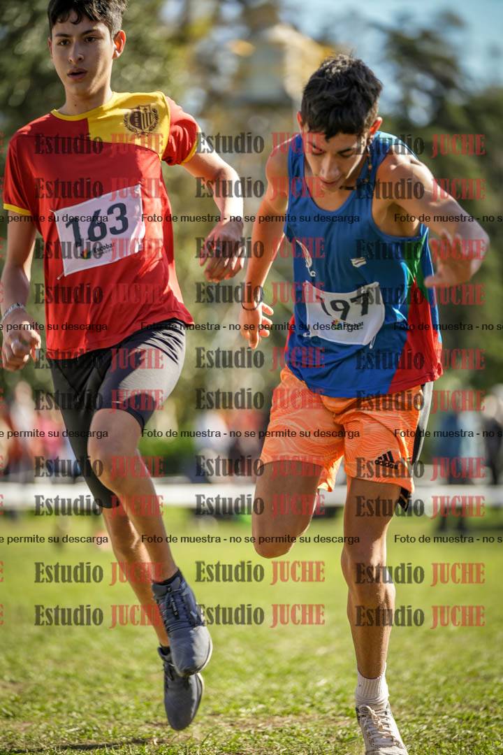 Fotos de la llegada del cross de 2000 m