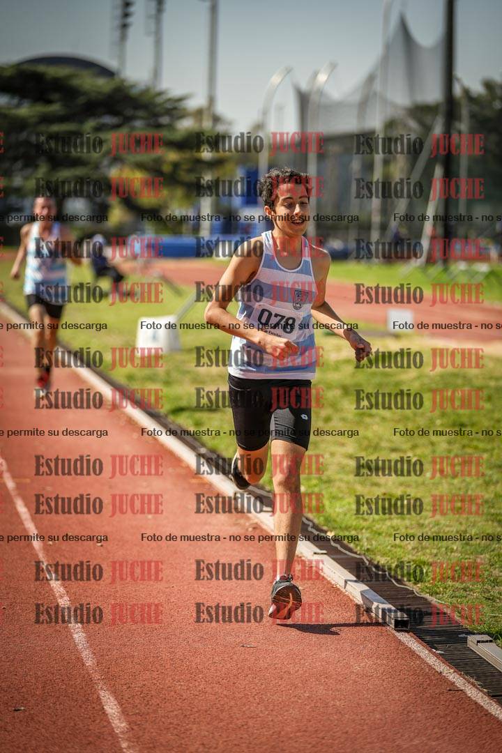 Fotos de los 1500 m llanos de varones