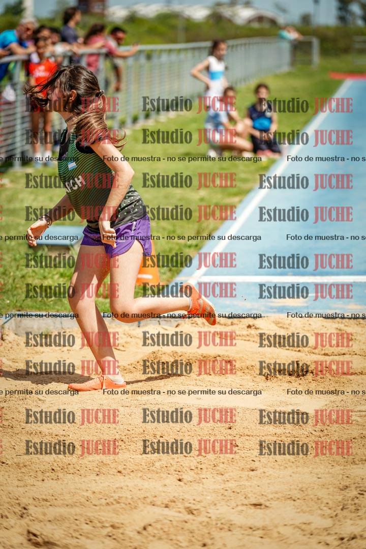 Fotos del salto en largo de mujeres - U12