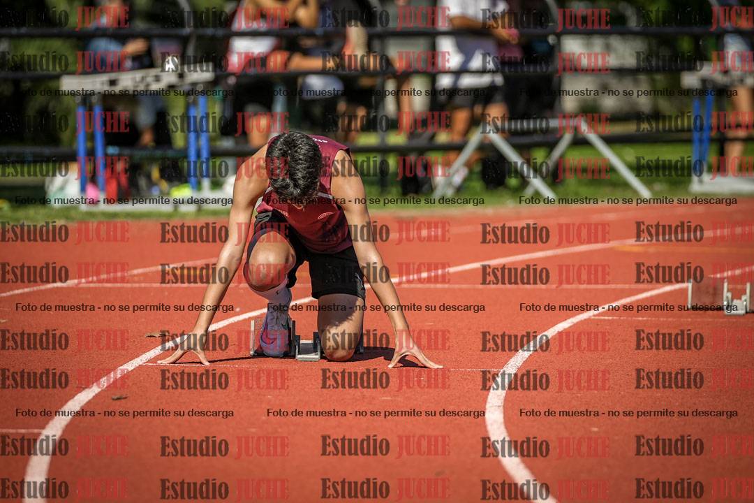 Fotos de los 200 m llanos de varones
