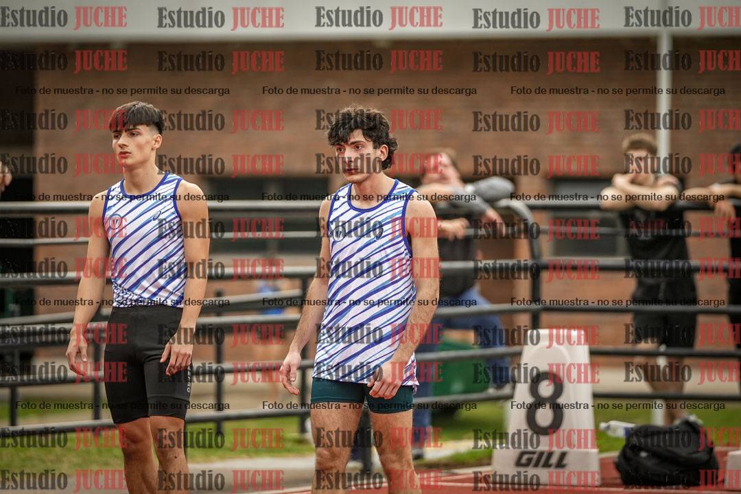 Fotos de los 100 m llanos de varones - FINAL