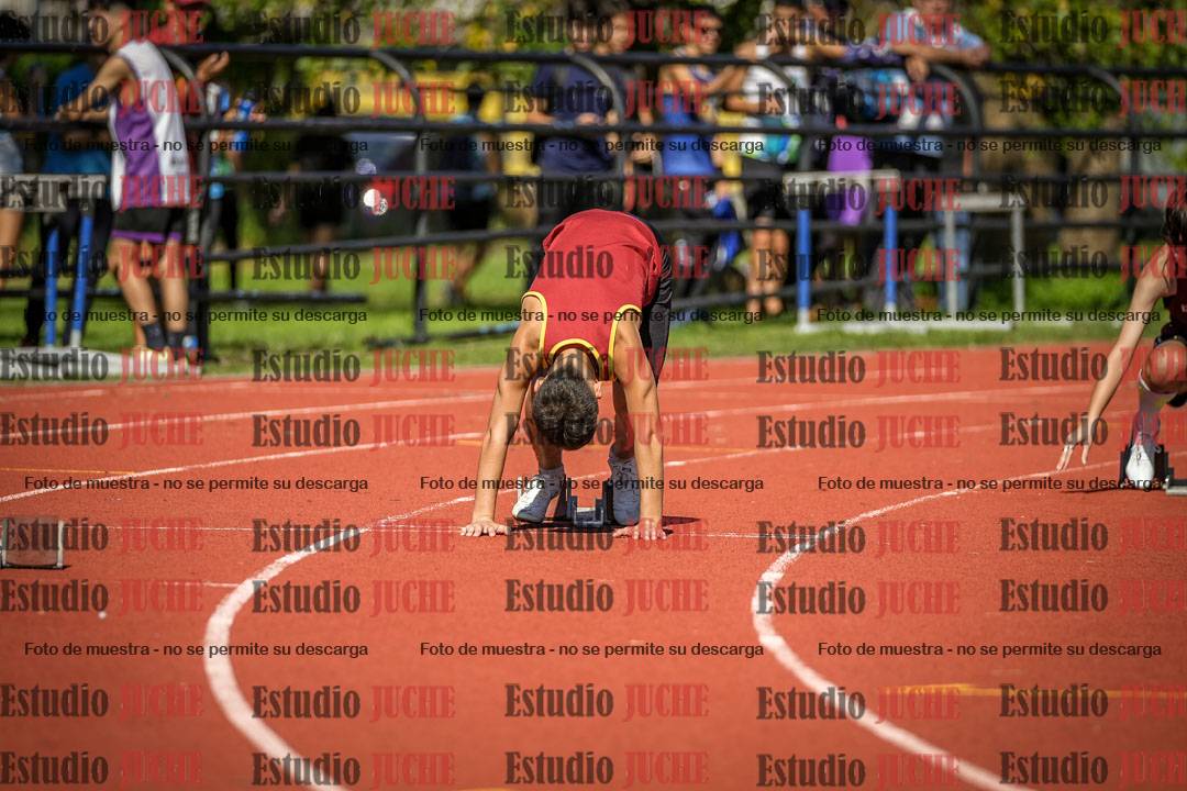 Fotos de los 200 m llanos de varones