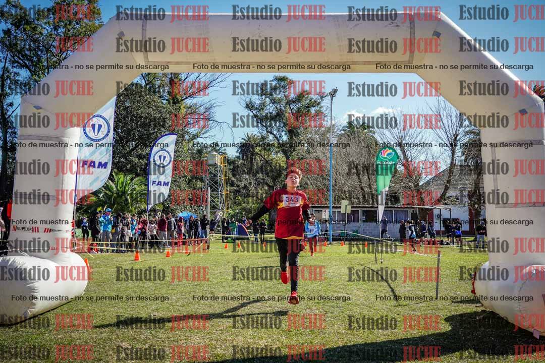 Fotos de la llegada del cross de 1500 m
