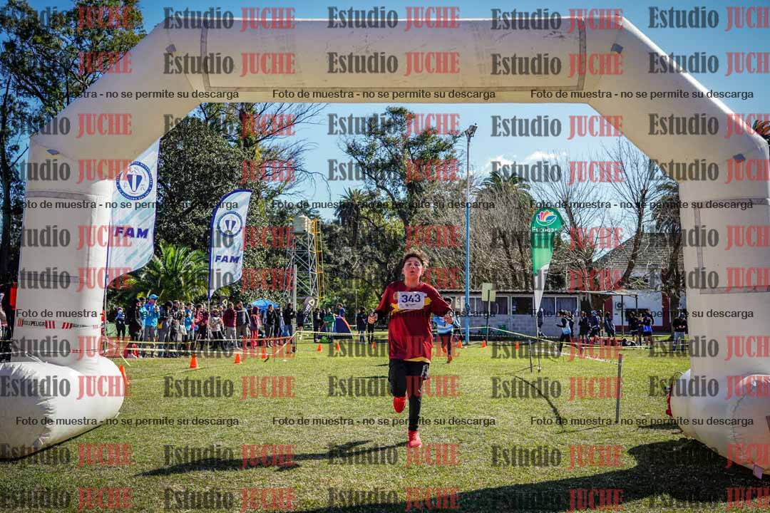 Fotos de la llegada del cross de 1500 m