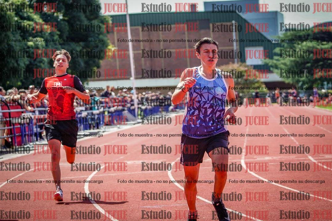Fotos de los 100 m de varones