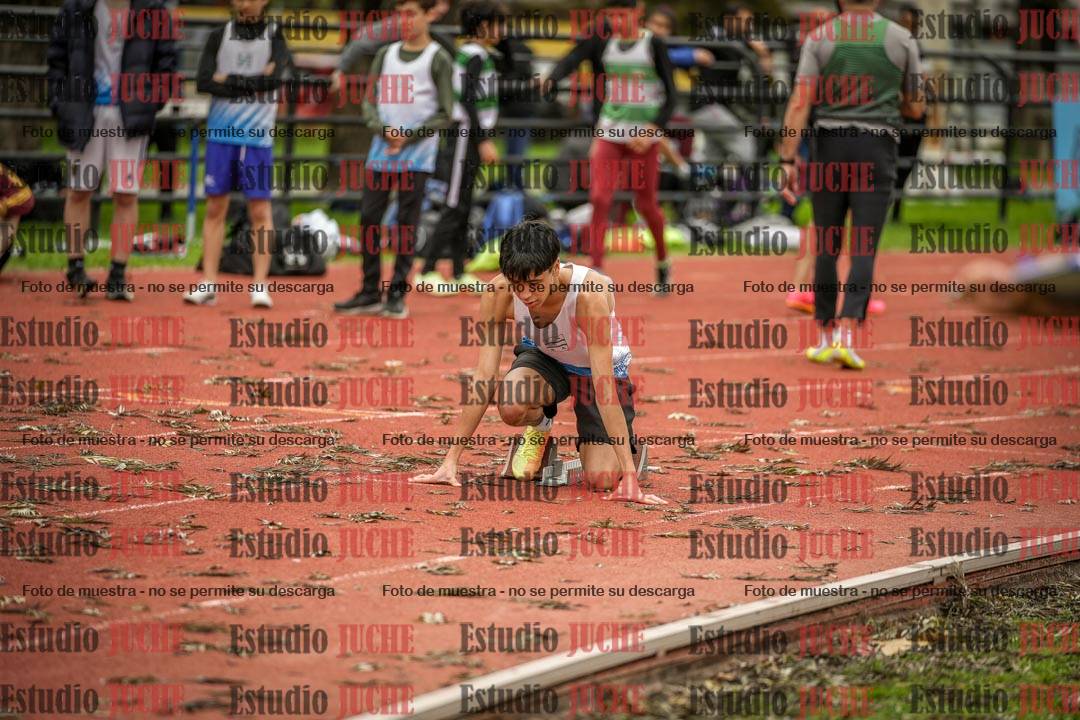 Fotos de los 200 m llanos de varones