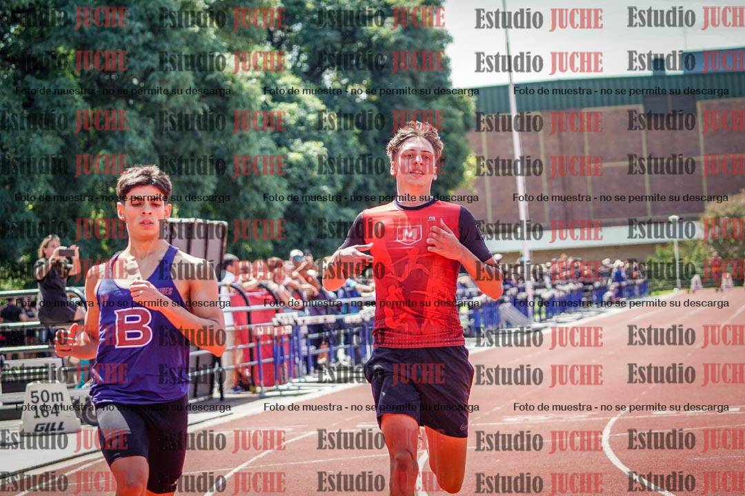 Fotos de los 100 m de varones