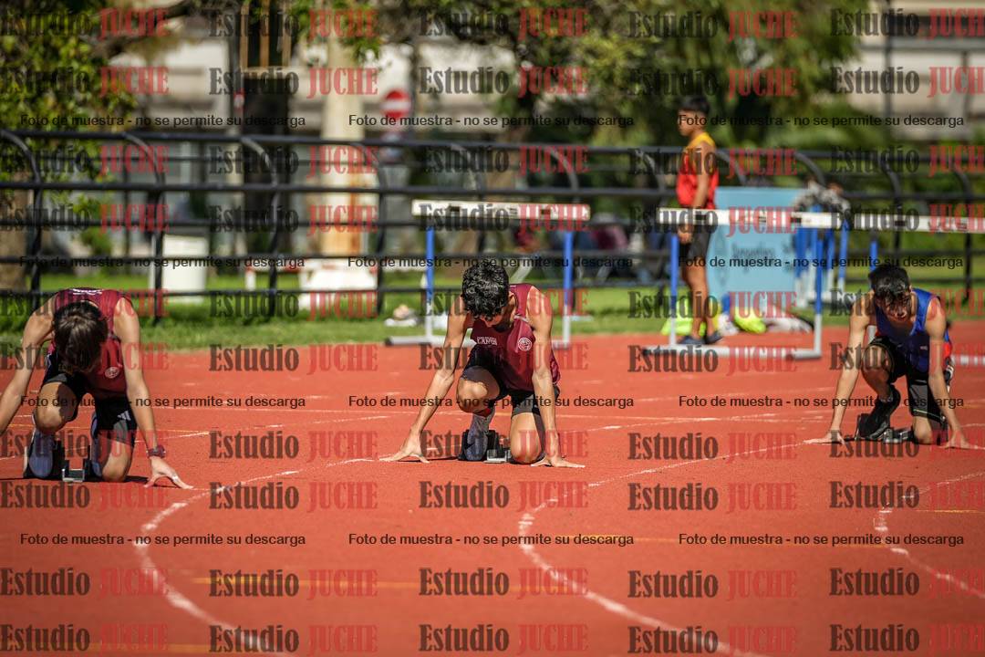 Fotos de los 200 m llanos de varones