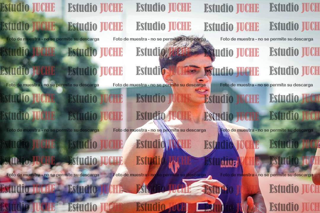 Fotos de los 100 m de varones
