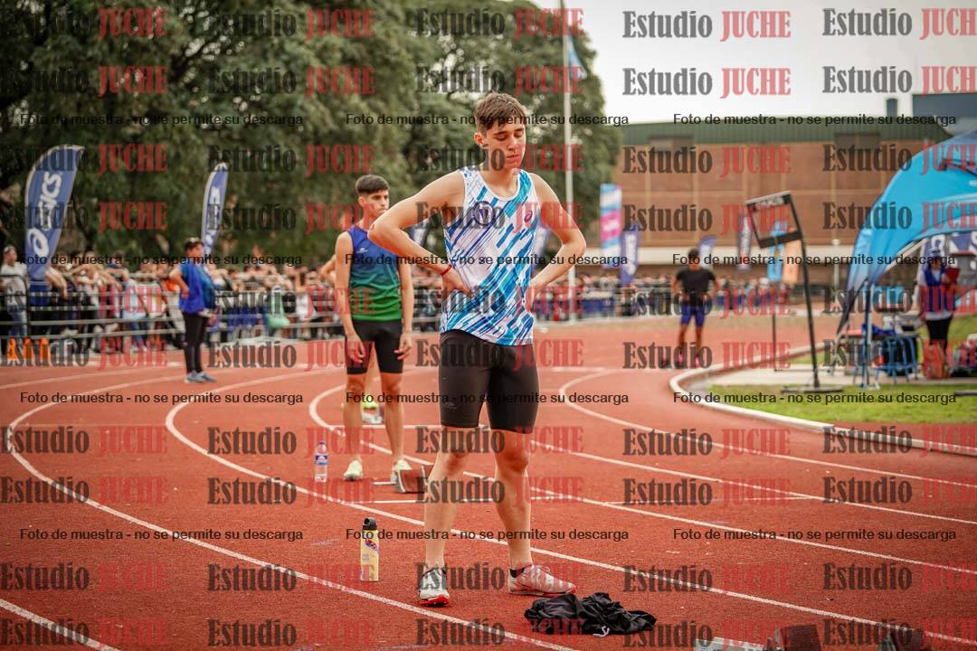 Fotos de los 400 m llanos de varones - FINAL