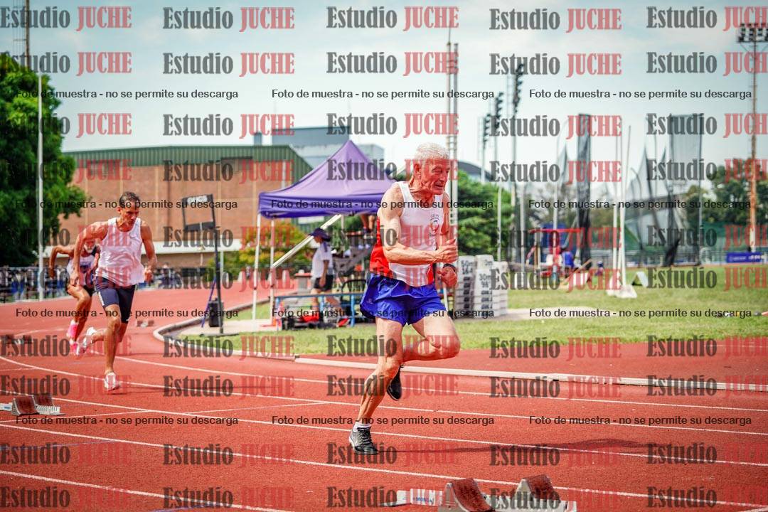 Fotos de los 400 m llanos de varones