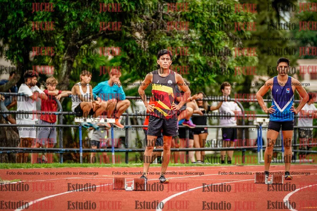 Fotos de los 200 m de varones