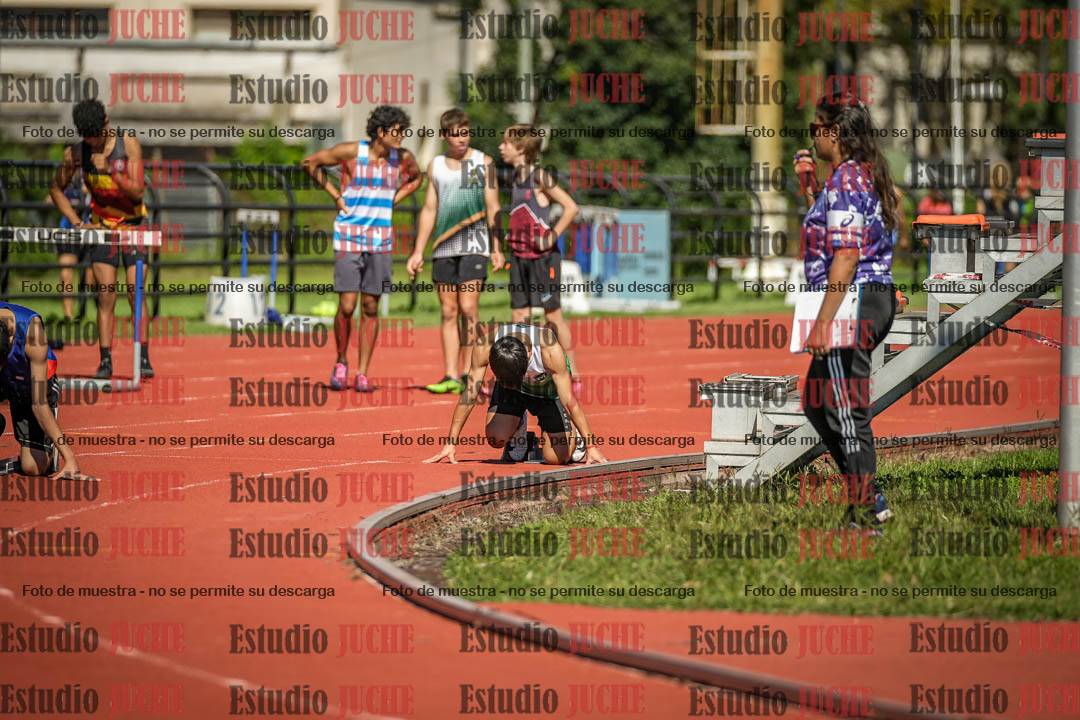 Fotos de los 200 m llanos de varones