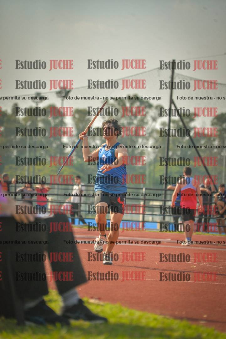 Fotos del lanzamiento de jabalina de varones