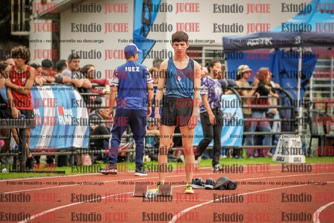 Fotos de los 400 m llanos de varones - FINAL