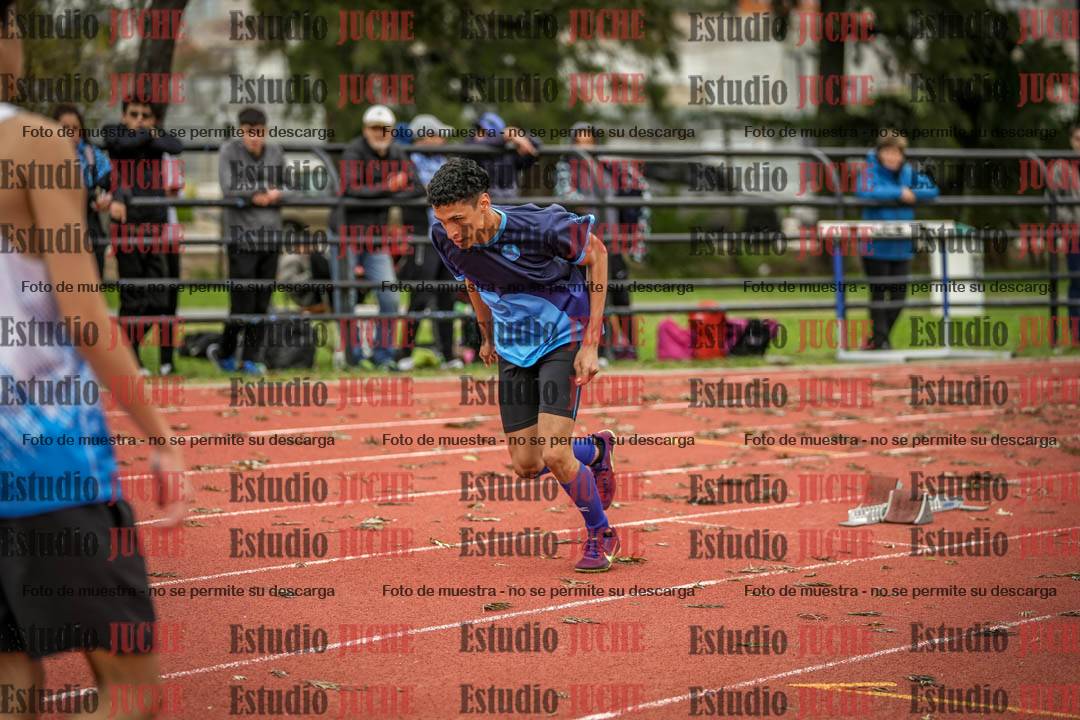 Fotos de los 200 m llanos de varones
