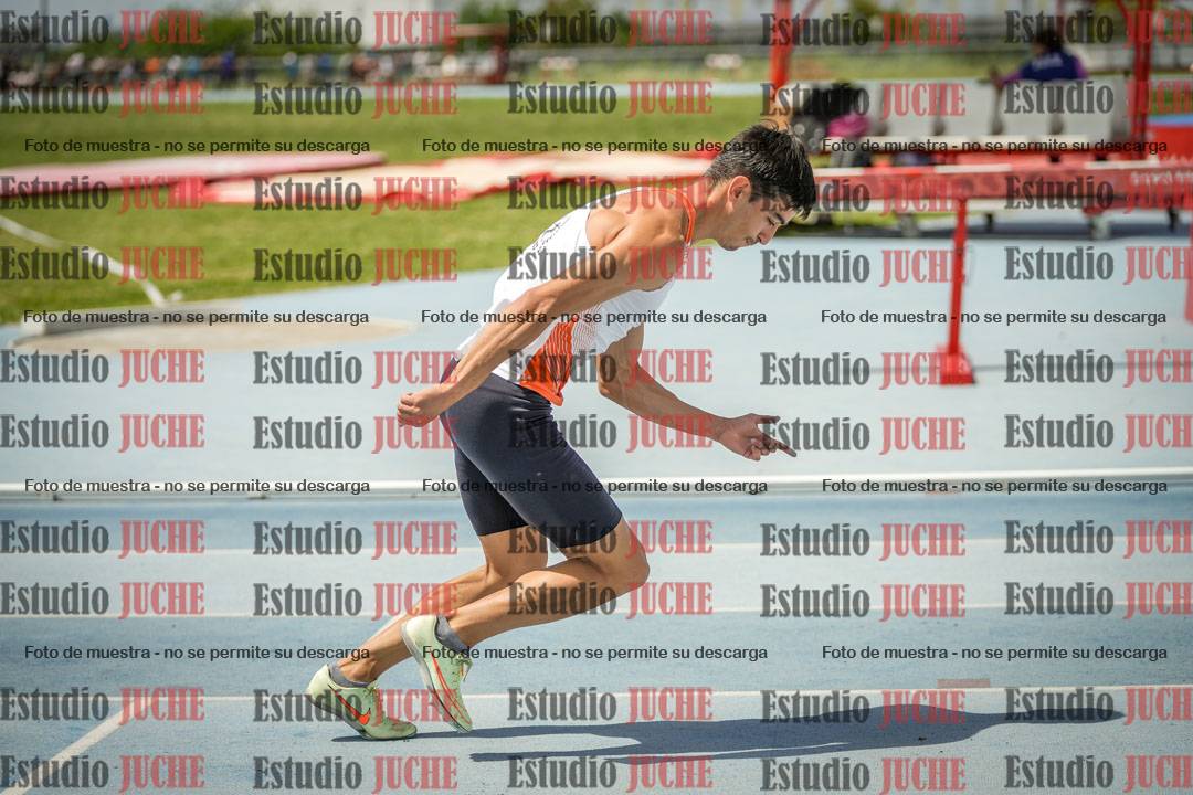 Fotos de los 400 m llanos de varones