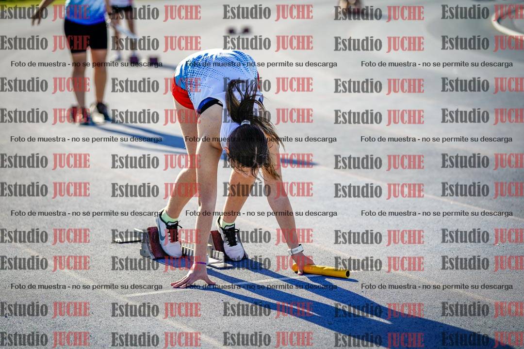 Fotos de las postas 5x80 m de mujeres