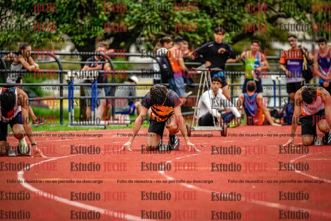 Fotos de los 200 m de varones