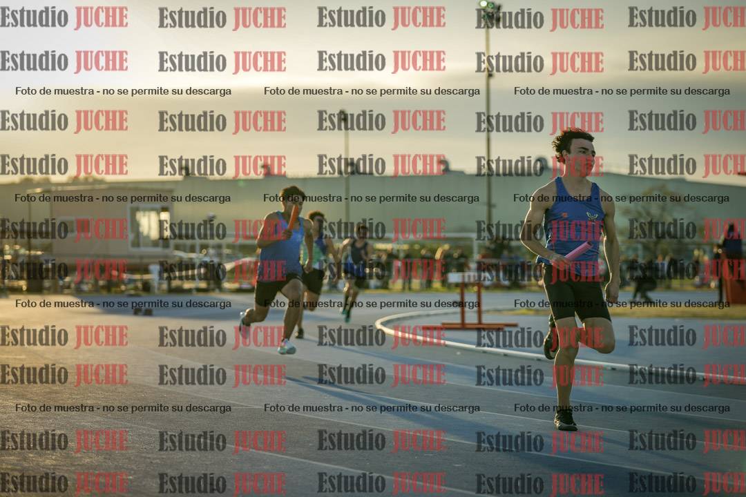 Fotos de las Postas 4x100 m de varones