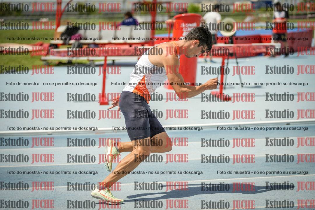 Fotos de los 400 m llanos de varones