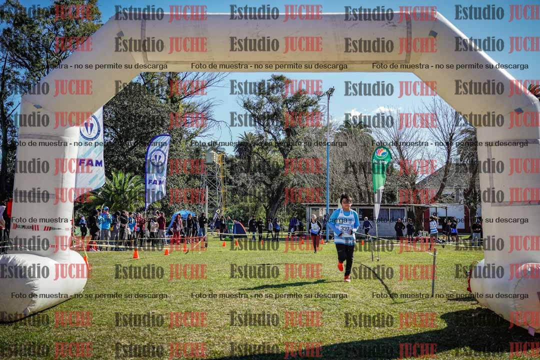 Fotos de la llegada del cross de 1500 m