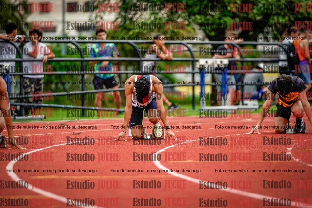Fotos de los 200 m de varones