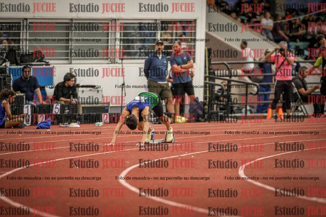 Fotos de los 400 m llanos de varones - FINAL