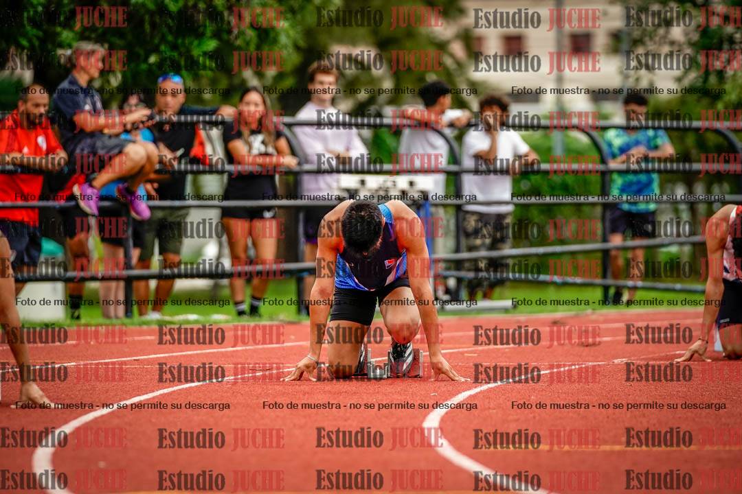 Fotos de los 200 m de varones