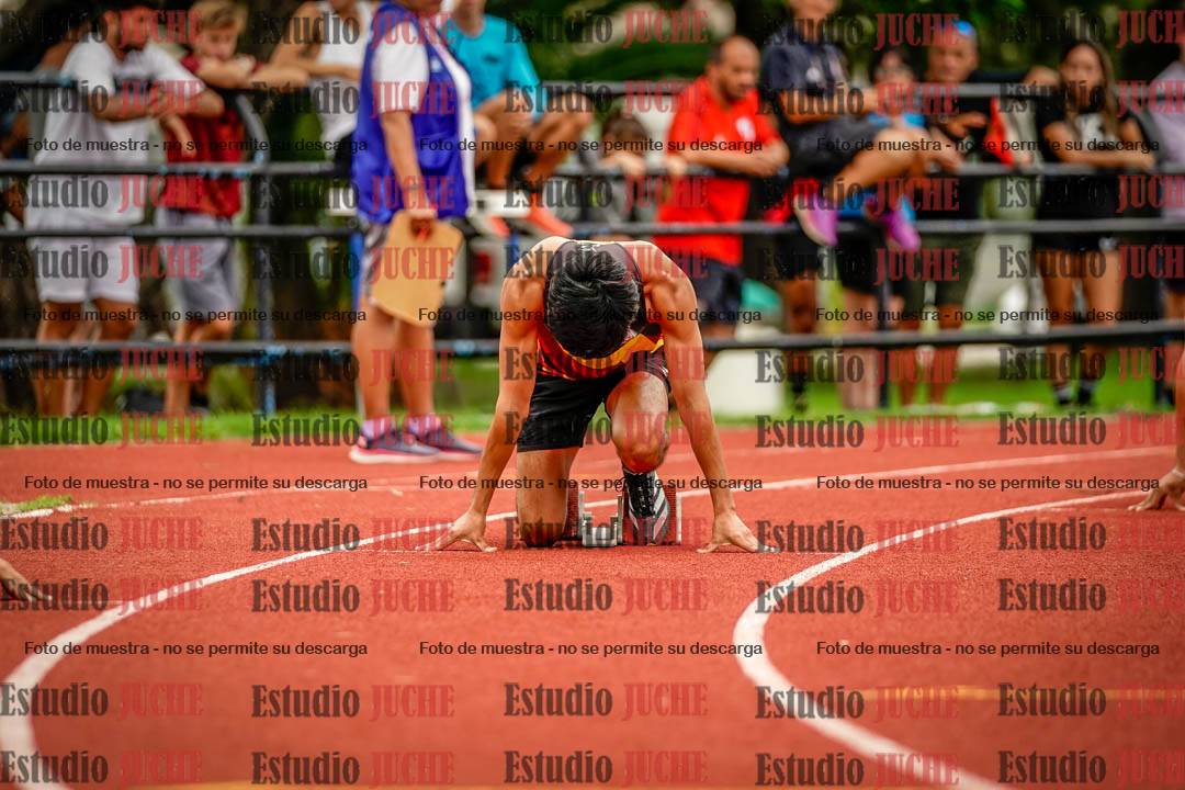 Fotos de los 200 m de varones